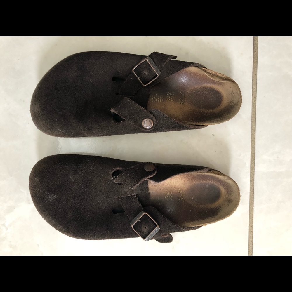 Brown Suede Birkenstocks